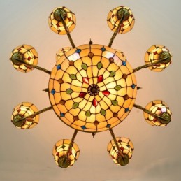Lustre de Estilo Tiffany em...