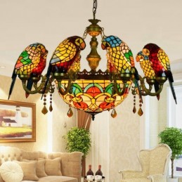 Lustre de Estilo Tiffany em...