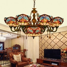 Lustre de Estilo Tiffany em...