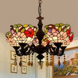 Lustre de Estilo Tiffany em...