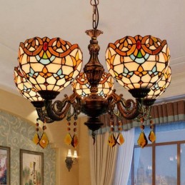 Lustre de Estilo Tiffany em...