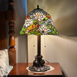 Candeeiro de Mesa de Estilo...