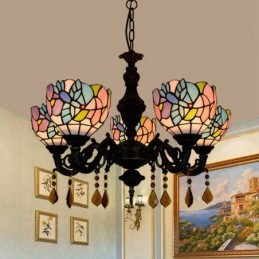 Lustre de Estilo Tiffany em...