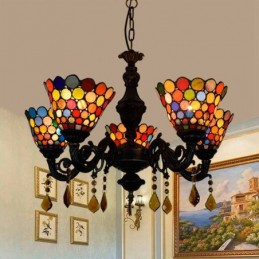 Lustre de Estilo Tiffany em...