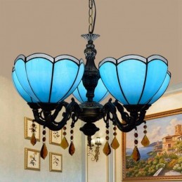 Lustre de Estilo Tiffany em...