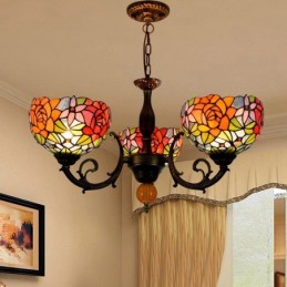 Lustre de Estilo Tiffany em...