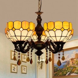 Lustre de Estilo Tiffany em...