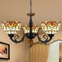 Lustre de Estilo Tiffany em...