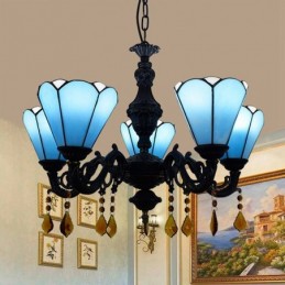 Lustre de Estilo Tiffany em...
