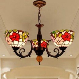Lustre de Estilo Tiffany em...