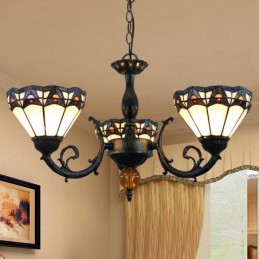 Lustre de Estilo Tiffany em...