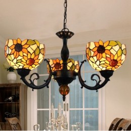 Lustre de Estilo Tiffany em...