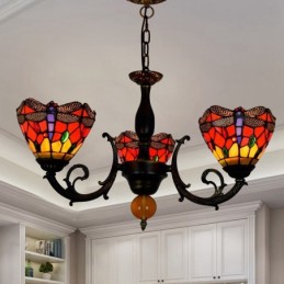 Lustre de Estilo Tiffany em...