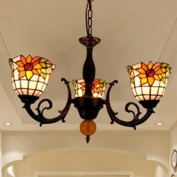 Lustre de Estilo Tiffany em...