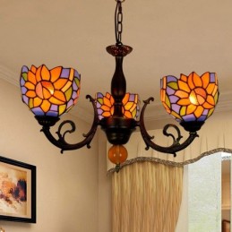 Lustre de Estilo Tiffany em...