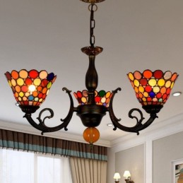 Lustre de Estilo Tiffany em...