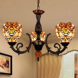Lustre de Estilo Tiffany em...