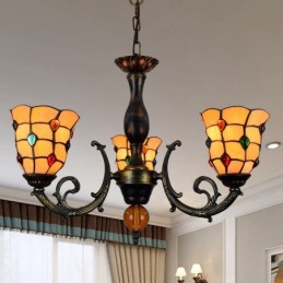 Lustre de Estilo Tiffany em...