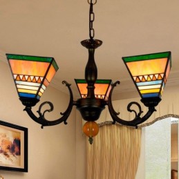 Lustre de Estilo Tiffany em...